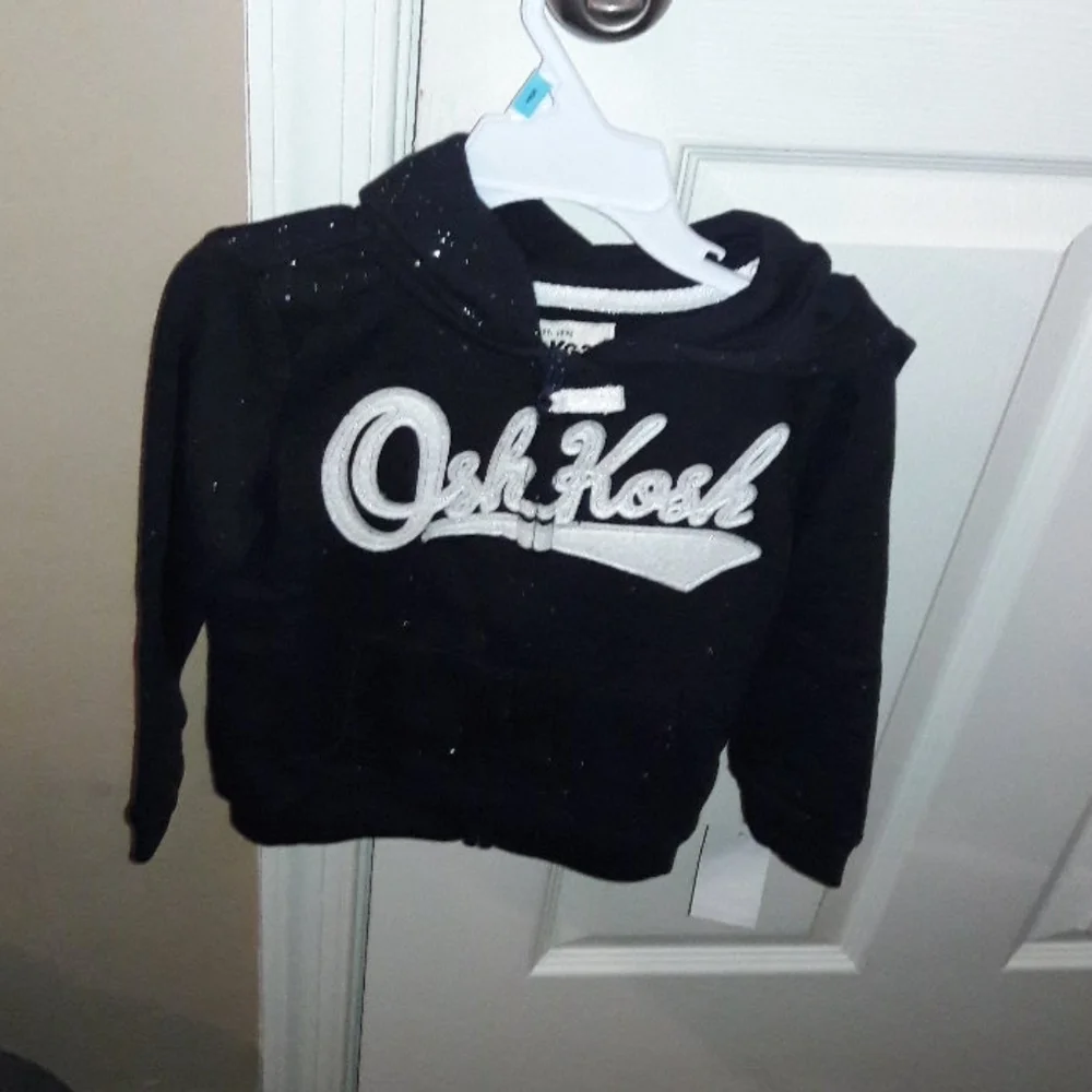 Toddler Oshkosh zip-up jacket NWT